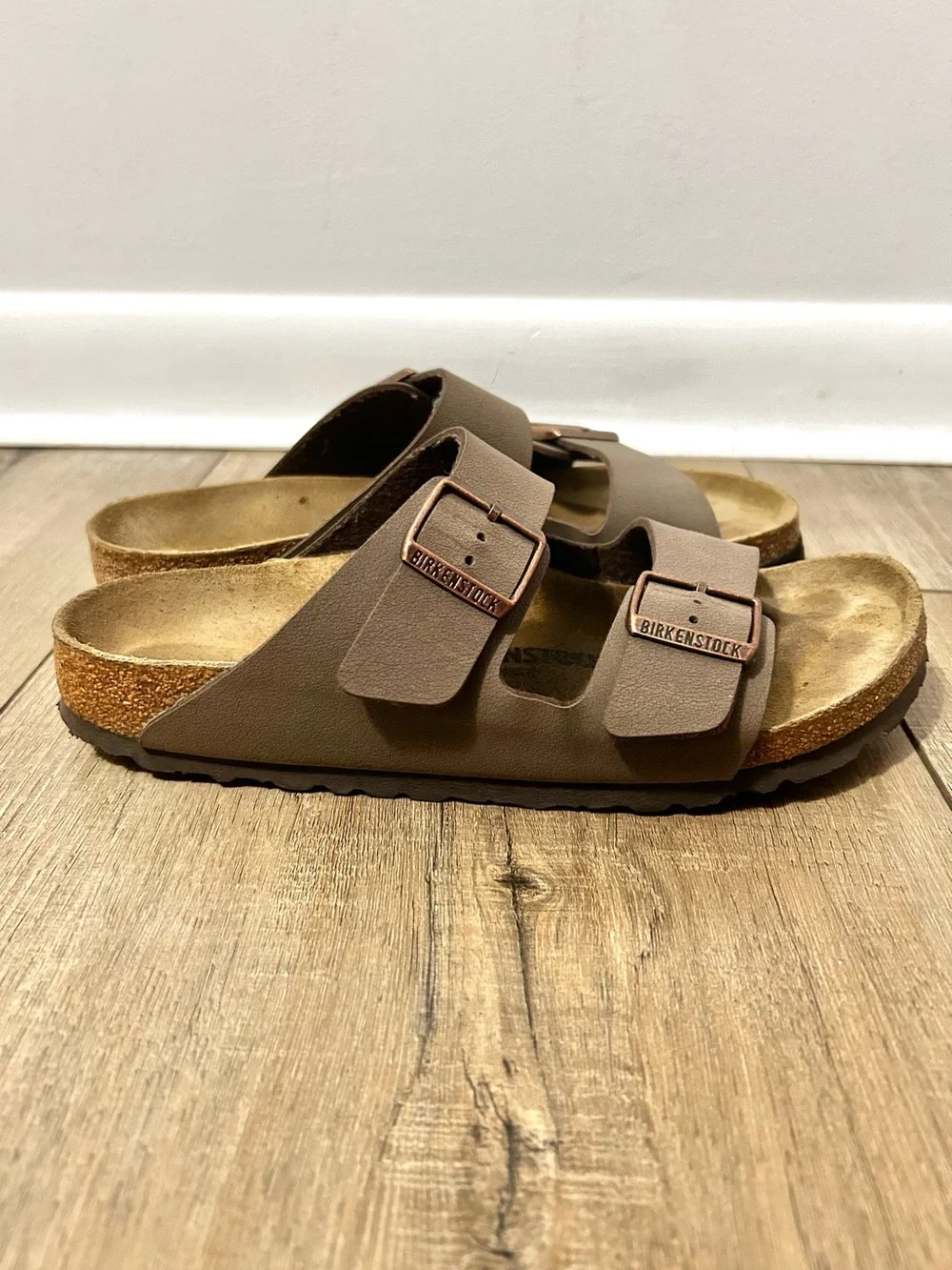 Birkenstock Arizona Mocha Birkibuc Unisex(M8-W10) Brown 41